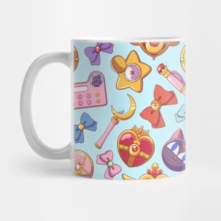 Sailor moon Pattern - Light Blue Version Mug